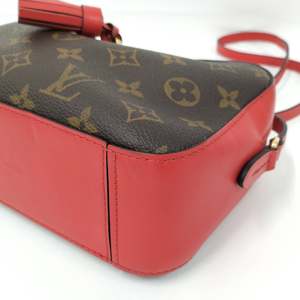 Louis Vuitton Saintonge 2-Way Shoulder Bag Monogram Coquelicot — view 3