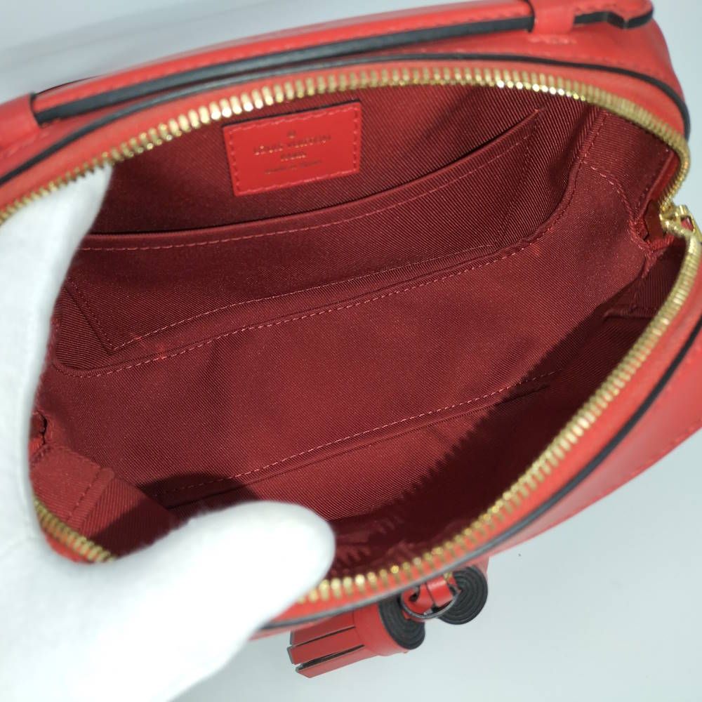 Louis Vuitton Saintonge 2-Way Shoulder Bag Monogram Coquelicot — view 8