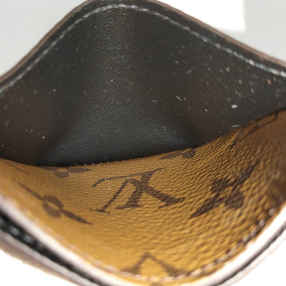 Louis Vuitton Card Case Business Holder Sample Monogram Reverse — view 6