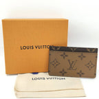 Louis Vuitton Card Case Business Holder Sample Monogram Reverse — view 8