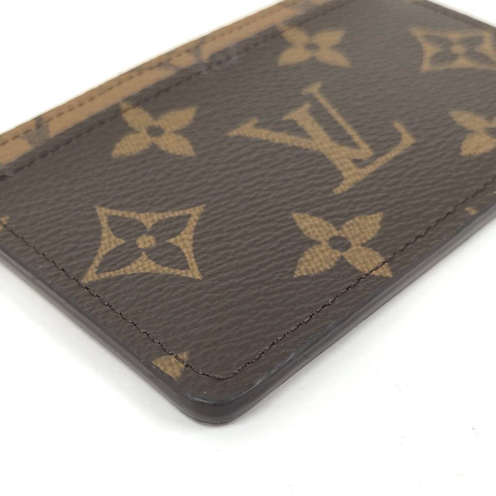 Louis Vuitton Card Case Business Holder Sample Monogram Reverse — view 3
