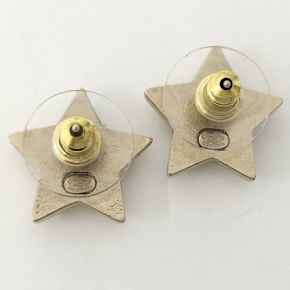 Chanel Earrings Star Gold — view 2