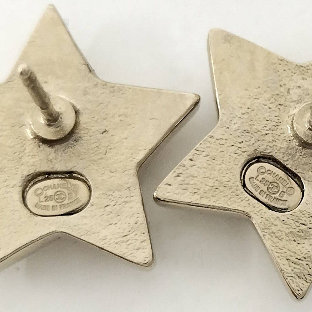 Chanel Earrings Star Gold — view 9