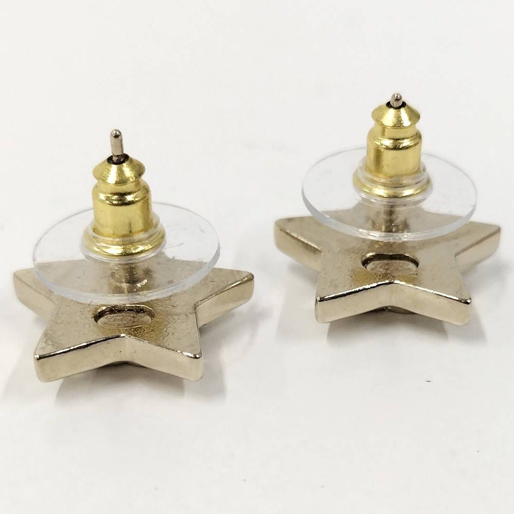 Chanel Earrings Star Gold — view 6