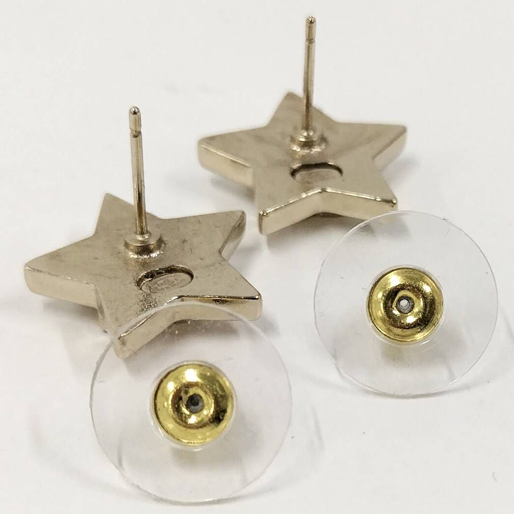Chanel Earrings Star Gold — view 8