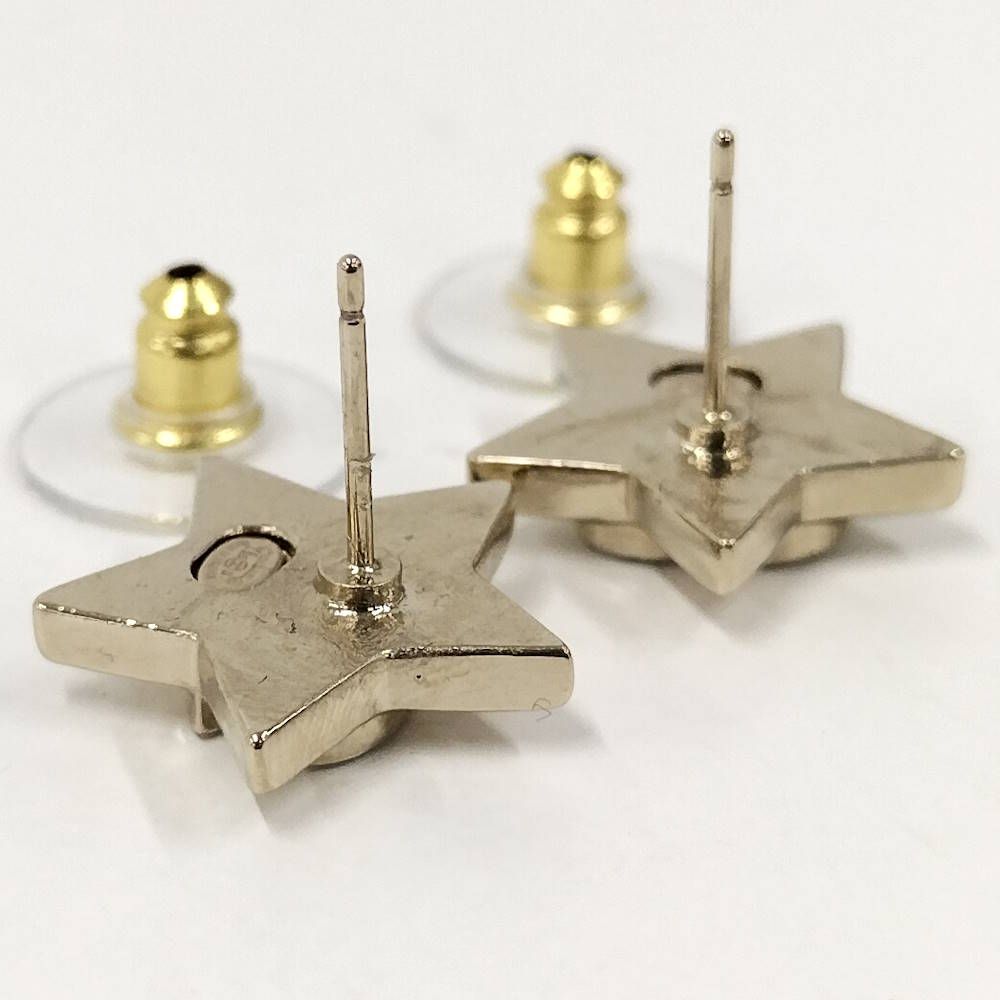 Chanel Earrings Star Gold — view 7