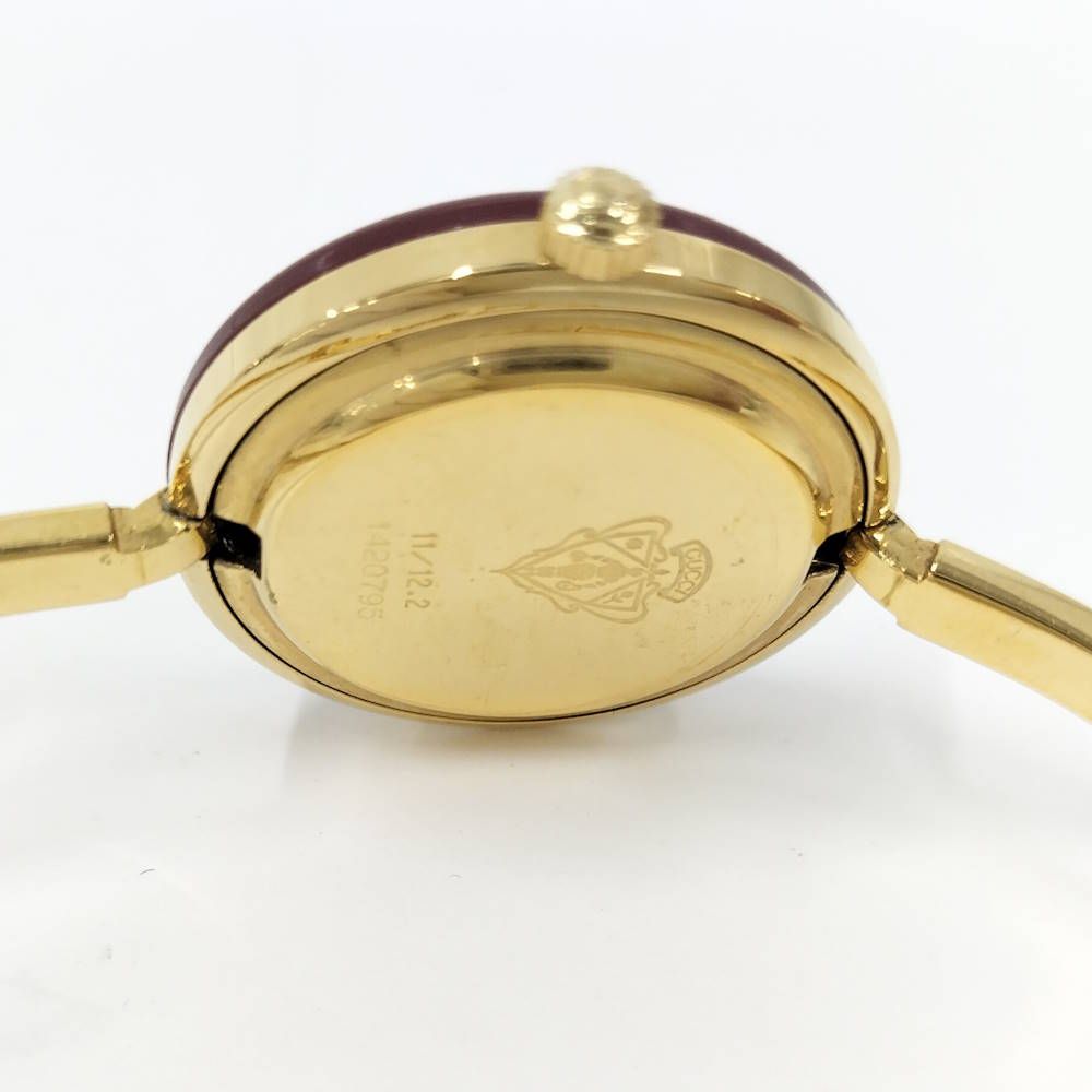 Gucci Watch Change Bezel Quartz SS White Dial 11 12.2 — view 9