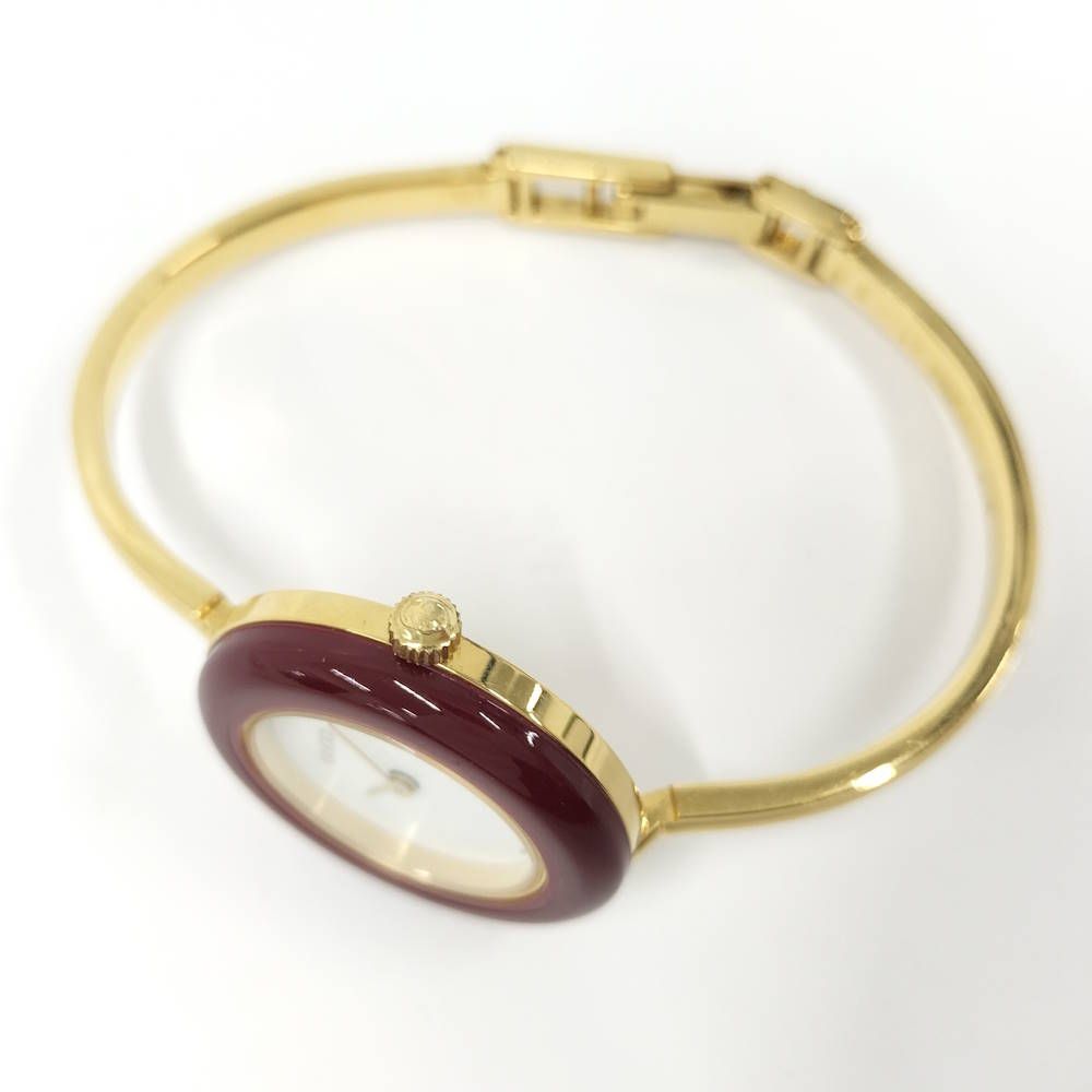 Gucci Watch Change Bezel Quartz SS White Dial 11 12.2 — view 2