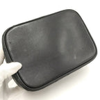 Chanel Vanity Bag Bicolor Leather Black — view 4