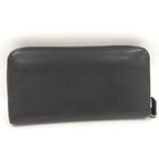 Prada Zip Around Wallet Leather Black — view 3