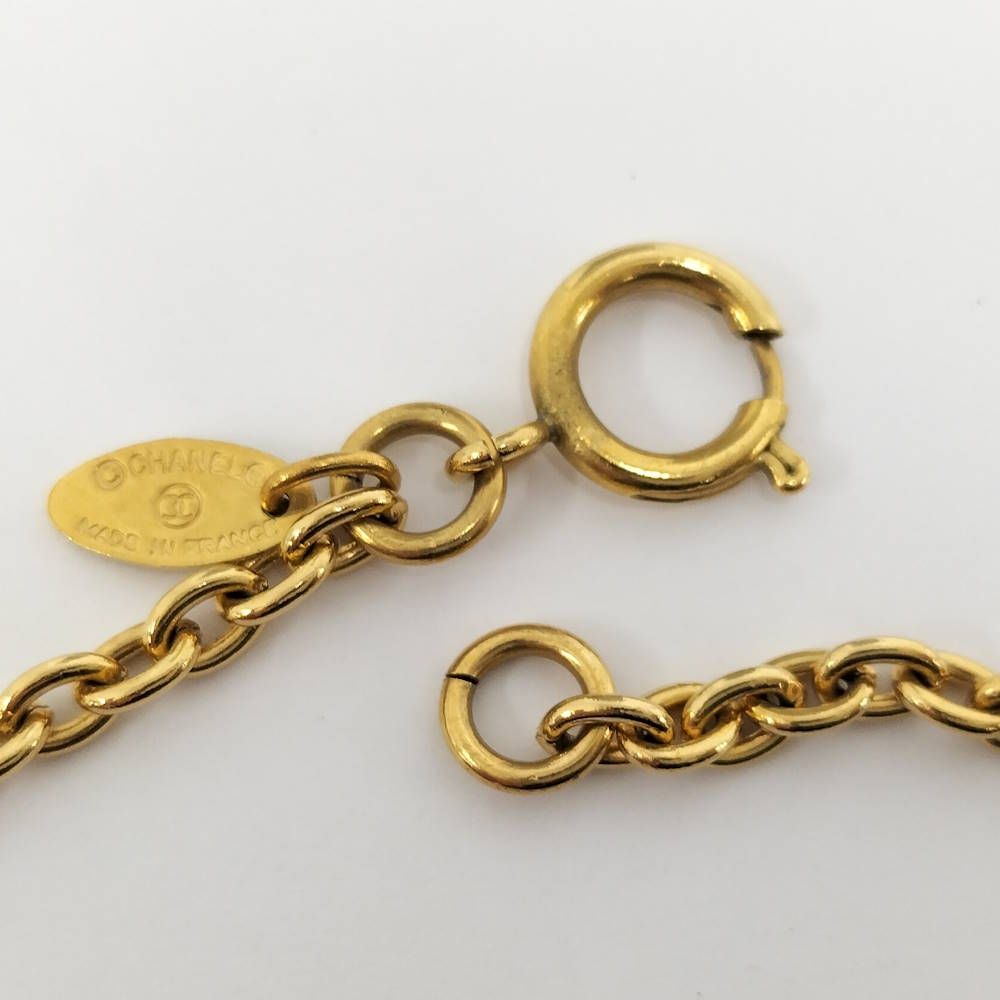 Chanel Necklace Plated Gold — view 8