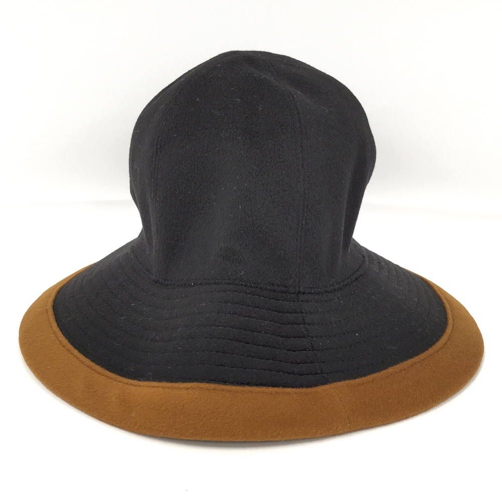 Hermes Hat Cashmere Black 57 — view 3