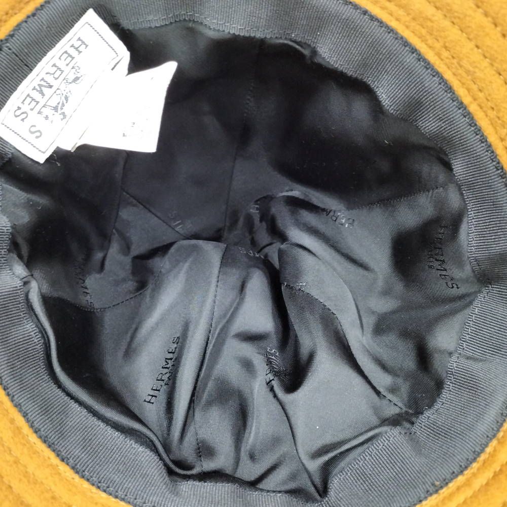 Hermes Hat Cashmere Black 57 — view 5