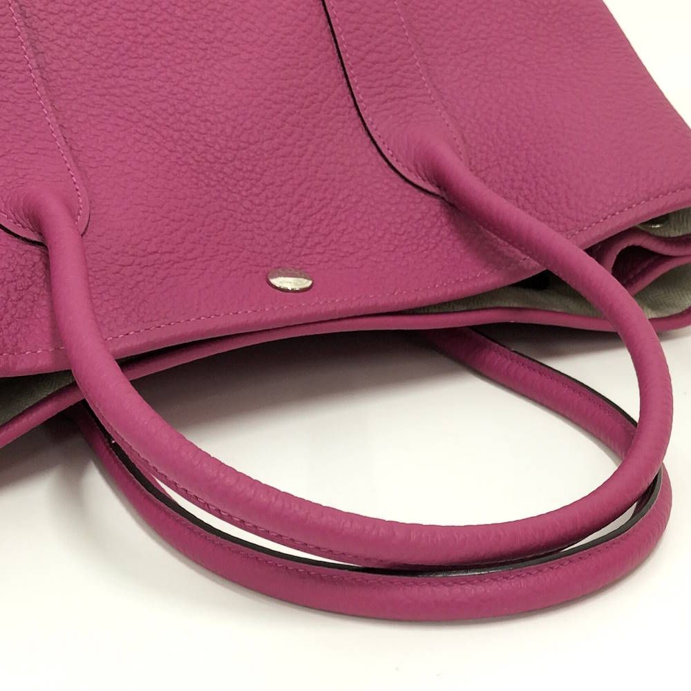 Hermes Garden Party PM Tote Negonda Pink Purple — view 5