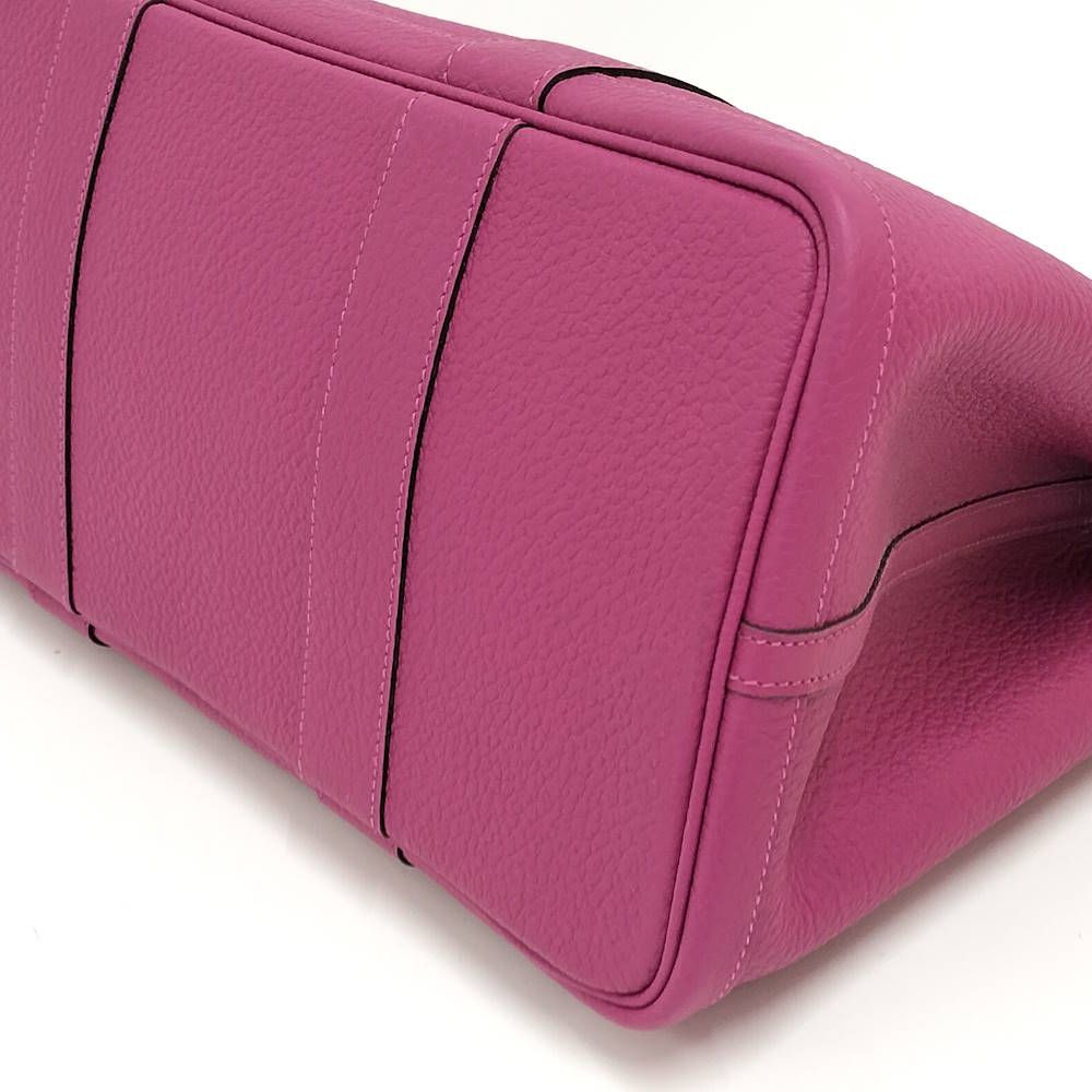 Hermes Garden Party PM Tote Negonda Pink Purple — view 4