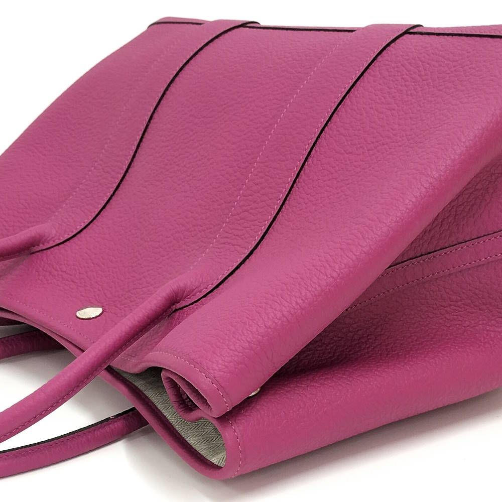 Hermes Garden Party PM Tote Negonda Pink Purple — view 3