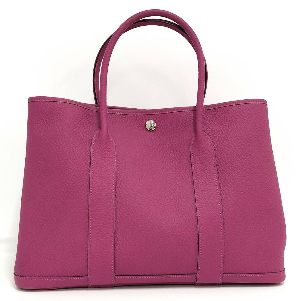 Hermes Garden Party PM Tote Negonda Pink Purple — view 2
