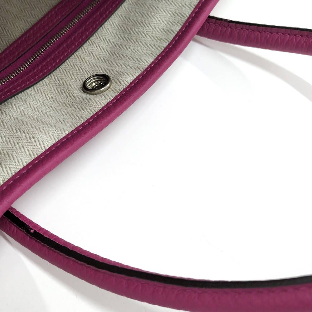 Hermes Garden Party PM Tote Negonda Pink Purple — view 6