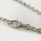 Gucci Interlocking Necklace Silver — view 5