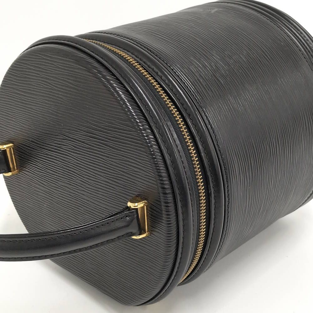 Louis Vuitton Cannes Handbag Vanity Bag Epi Noir Black — view 3
