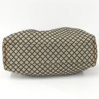 Gucci Handbag Diamante Canvas Leather Brown — view 4