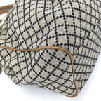 Gucci Handbag Diamante Canvas Leather Brown — view 3