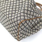 Gucci Handbag Diamante Canvas Leather Brown — view 5