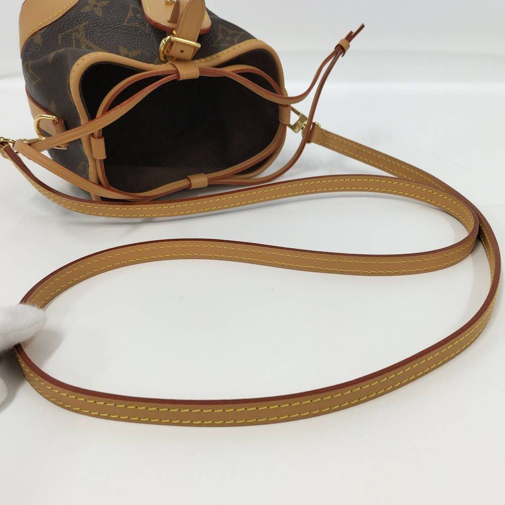 Louis Vuitton Noe Purse Shoulder Bag Monogram Brown — view 6