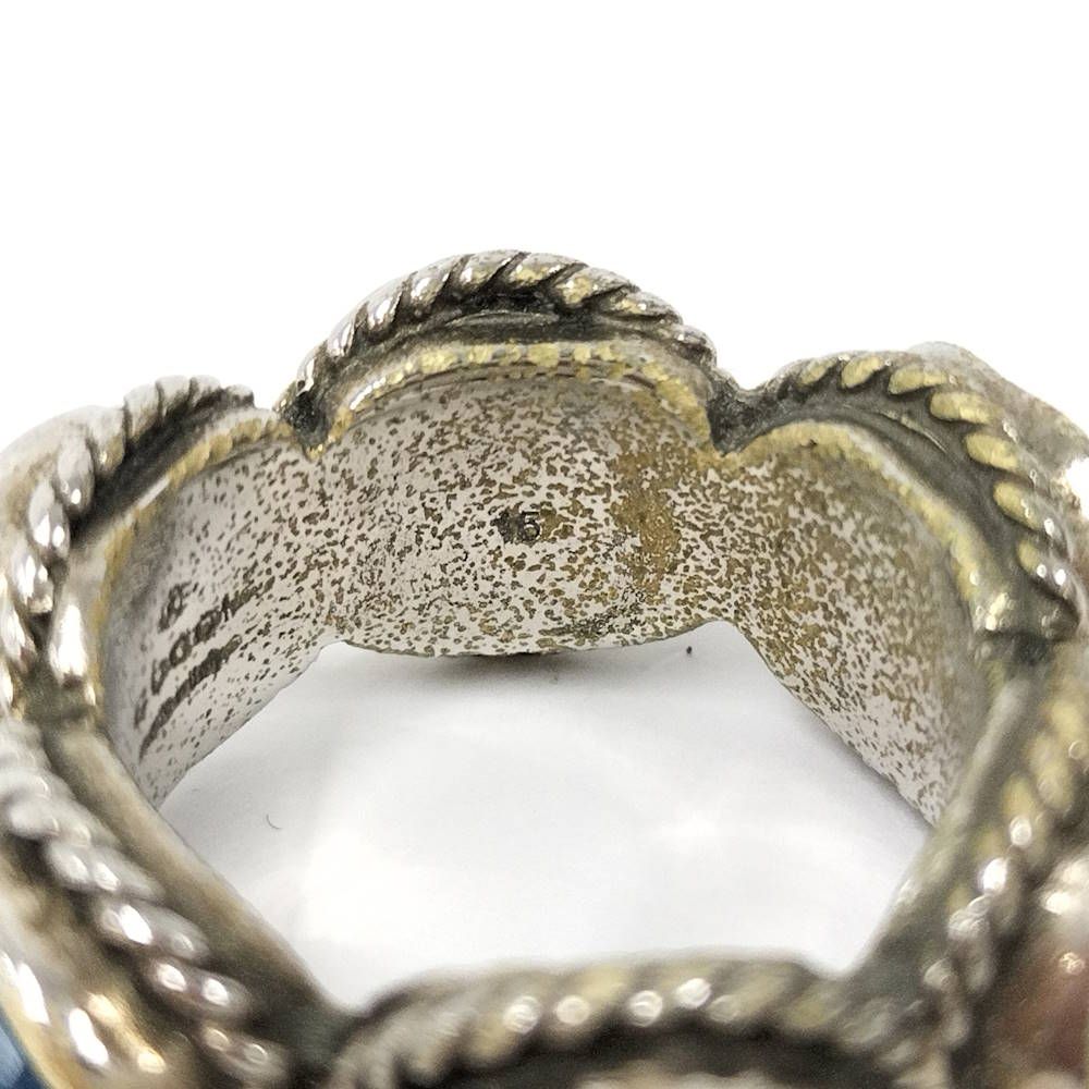 Gucci Ring Interlocking Plated Silver — view 7