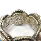 Gucci Ring Interlocking Plated Silver — view 7