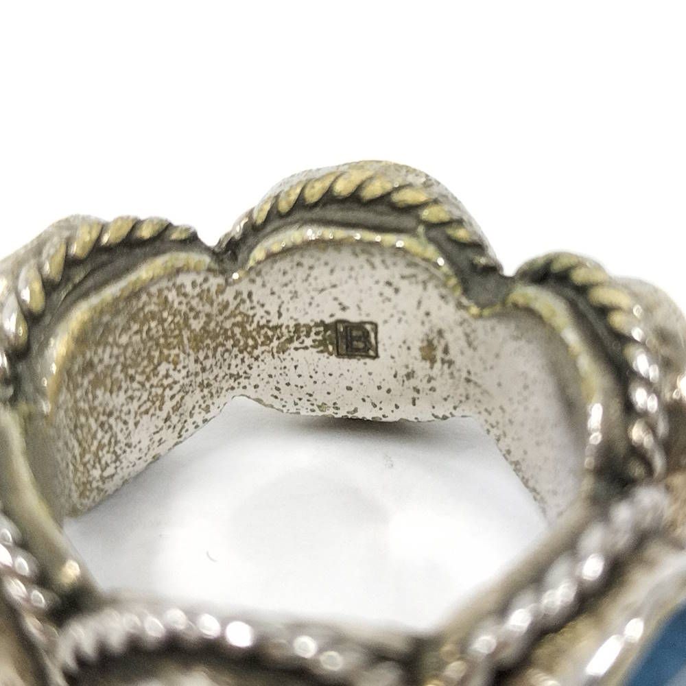 Gucci Ring Interlocking Plated Silver — view 6