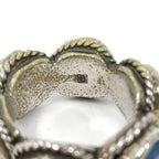 Gucci Ring Interlocking Plated Silver