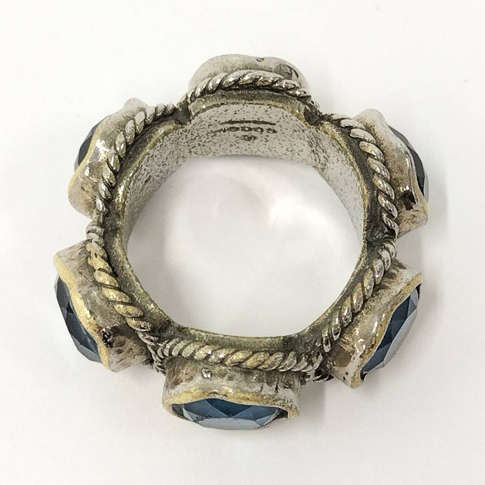 Gucci Ring Interlocking Plated Silver — view 9