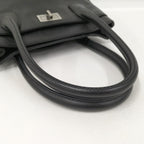 Chanel Executive Tote Handbag 2.55 Lambskin Black — view 6