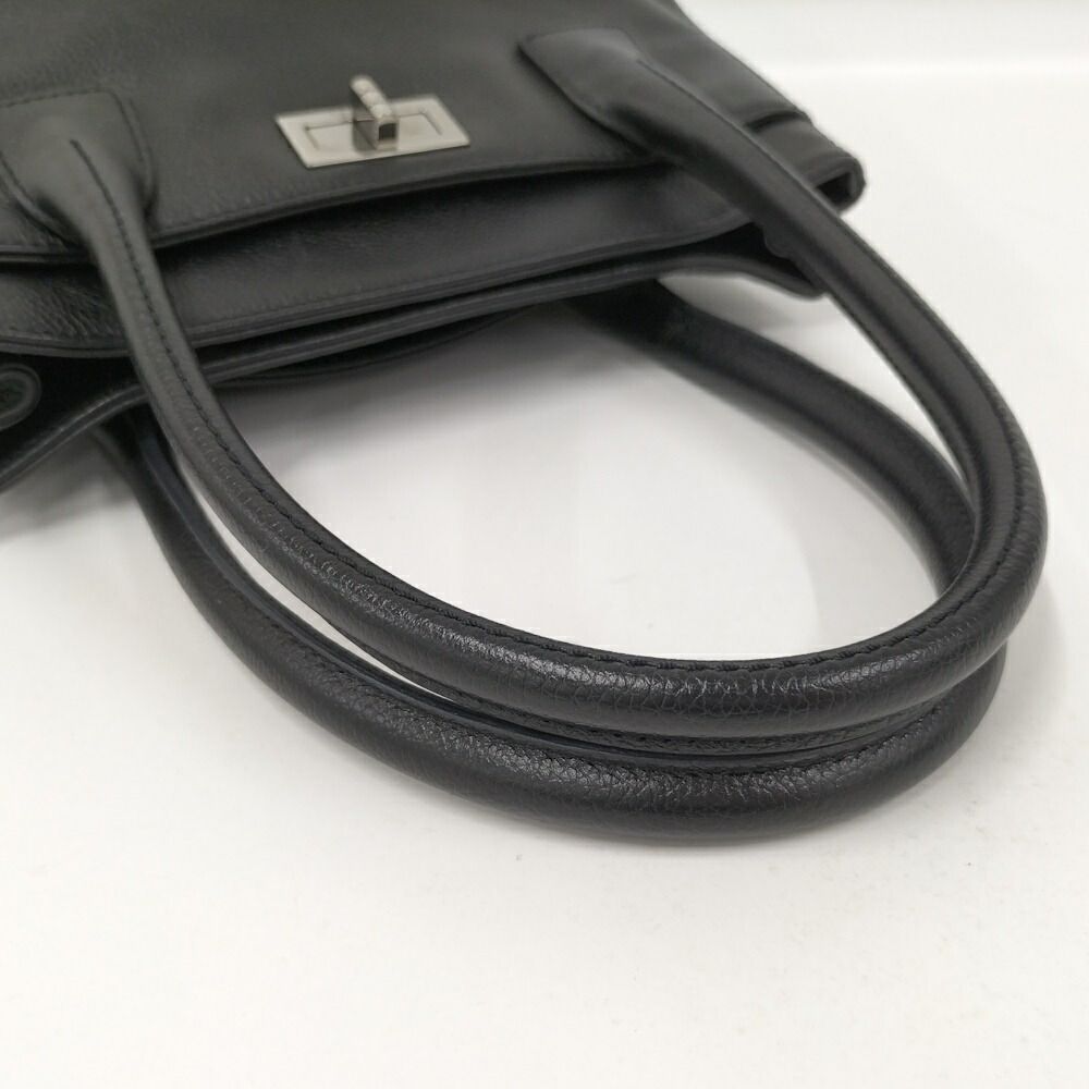 Chanel Executive Tote Handbag 2.55 Lambskin Black — view 6