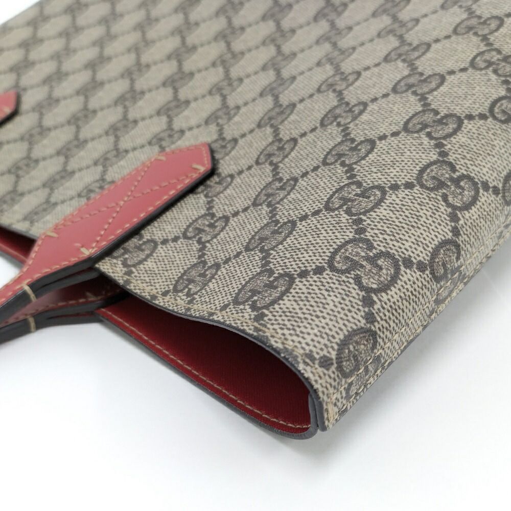 Gucci Reversible Tote GG Supreme Beige — view 5