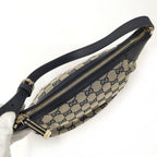 Gucci Pouch GG Canvas Leather Navy — view 8