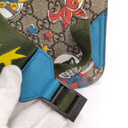 Gucci Backpack Sac Children's GG Supreme Gray Blue — view 8