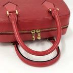 Louis Vuitton Blanc Handbag Epi Leather Red — view 4