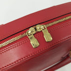 Louis Vuitton Blanc Handbag Epi Leather Red — view 9