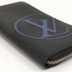 Louis Vuitton Zippy Wallet Vertical Zip Around LV Circle Taurillon Leather — view 5