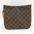 Louis Vuitton Looping MM Handbag Monogram Brown — view 2