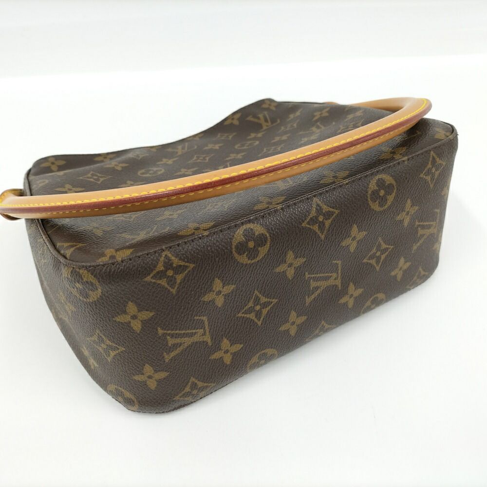 Louis Vuitton Looping MM Handbag Monogram Brown — view 4