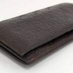 Gucci Bifold Wallet Guccissima Leather Dark Brown — view 5