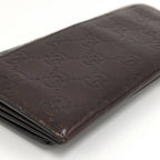 Gucci Bifold Wallet Guccissima Leather Dark Brown — view 6