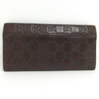 Gucci Bifold Wallet Guccissima Leather Dark Brown — view 3