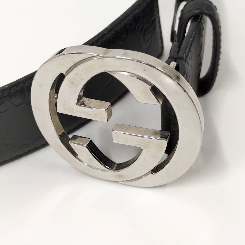 Gucci Belt Interlocking Leather — view 8