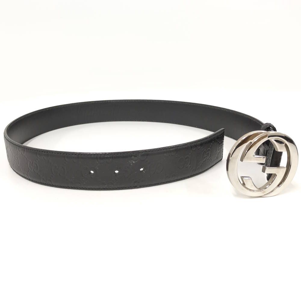 Gucci Belt Interlocking Leather — view 3
