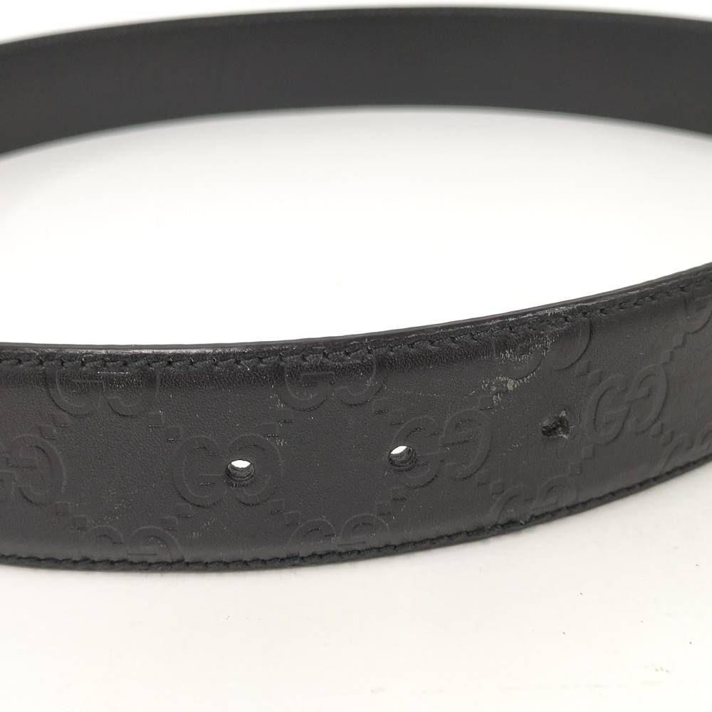 Gucci Belt Interlocking Leather — view 4