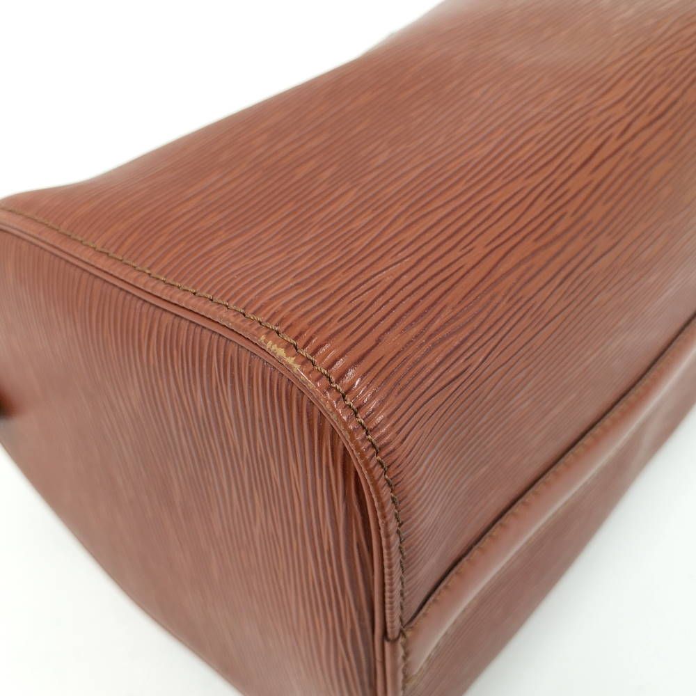 Louis Vuitton Speedy 25 Handbag Epi Kenya Brown — view 3